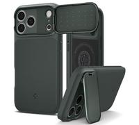 Spigen Optik Armor MagFit Coque pour iPhone 17 Pro - Vert