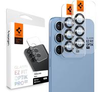 Spigen Optik Pro Glas.tr ez Fit Protection pour appareil photo Samsung Galaxy S25 Noir [2 PACK]