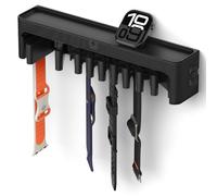 Spigen Organisateur de Bracelet de Montre Mural pour bracelets Apple Watch S341 avec plateau de rangement supérieur - Noir