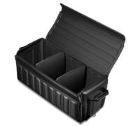 Spigen Organiseur de coffre universel pliable et robuste avec couvercle pour Tesla Model Y Juniper (2025/26), Model 3/Y/S/X/Cybertruck, SUV, berline, etc. (Noir)