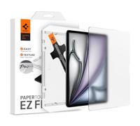 Spigen PaperTouch EZ Fit Verre Trempé Compatible avec iPad Air 13 Pouces M3 (2025), M2 (2024), 1 Pièce, Kit d'installation Inclus, Effet Papier, Mat, 9H Protection, Compatible avec Apple Pencil