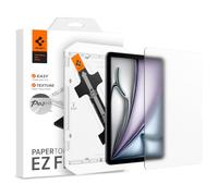 Spigen PaperTouch EZ Fit Verre Trempé compatible avec iPad Air 11 Pouces M3 (2025), M2 (2024), 1 Pièce, Kit d'installation inclus, Effet Papier, Mat, 9H Protection écran, compatible avec Apple pencil