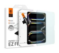Spigen PaperTouch EZ Fit Verre Trempé compatible avec iPad Pro 13 Pouces M4 (2024), 1 Pièce, Kit d'installation inclus, Effet Papier, Mat, 9H Protection, compatible avec Apple pencil