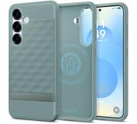 Spigen Parallax MagFit Coque Compatible avec Samsung Galaxy S25 Plus - Vert Sauge