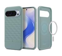 Spigen Parallax MagFit Coque pour Google Pixel 10 et Pixel 10 Pro Compatible avec Pixelsnap et MagSafe - Vert Sauge
