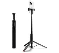 Spigen Perche à Selfie Ouverture Automatique Trépied pour iPhone, Galaxy, Pixel, Xiaomi, etc - Noir