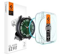 Spigen Protecteur d'cran en verre tremp [GlasTR EZ FIT] conu pour Galaxy Watch 6 Classic (47 mm) - Lot de 2