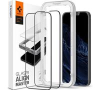 Spigen Protection d'écran en verre trempé AlignMaster Cover 2 Pack iPhone 12 Pro Max - Noir | Occasion