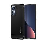 Spigen Rugged Armor, black - pour Xiaomi 12/pour Xiaomi 12X
