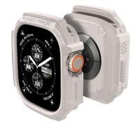 Spigen Rugged Armor Coque Compatible avec Apple Watch Ultra 3/2/1 49mm (2025/2023/2022) - Beige Dune