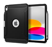 Spigen Rugged Armor - Coque de protection pour tablette - robuste - polyuréthanne thermoplastique (TPU) - noir mat - pour Apple 10.9-inch iPad (10ème génération) Noir