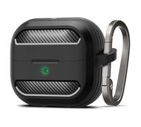 Spigen Rugged Armor Coque Compatible avec Samsung Galaxy Buds 3 Pro/Galaxy Buds 3 - Noir Mat