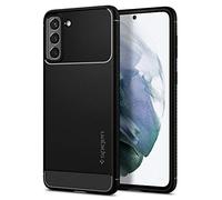 Spigen Rugged Armor Coque Compatible avec Samsung Galaxy S21 - Noir