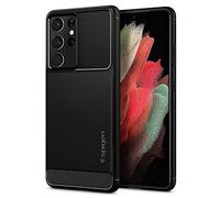 Spigen Rugged Armor Coque Compatible avec Samsung Galaxy S21 Ultra - Noir