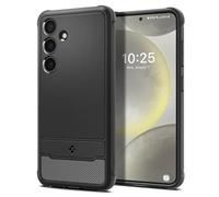 Spigen Rugged Armor Coque Compatible avec Samsung Galaxy S24 5G - Noir Mat