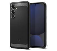 Spigen Rugged Armor Coque Compatible avec Samsung Galaxy S24 FE - Noir Mat