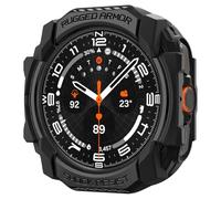 Spigen Rugged Armor Coque Compatible avec Samsung Galaxy Watch Ultra 47mm (2025/2024) - Noir Mat