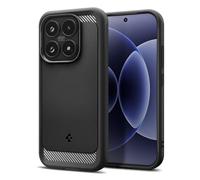 Spigen Rugged Armor Coque Compatible avec Xiaomi 17 (Non pour Xiaomi 17 Ultra) - Noir Mat