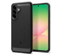 Spigen Rugged Armor Coque [Fibre de Carbone] Compatible avec Samsung Galaxy A56 5G - Noir Mat
