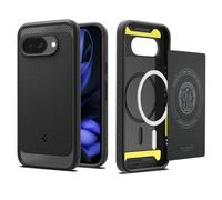 Spigen Spigen Coque Rugged Armor MagSafe Google Pixel 9A Matte Black Noir