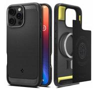 Spigen Spigen Coque Rugged Armor MagSafe pour iPhone 17 Pro Matte Black Noir