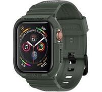 Spigen Rugged Armor Pro - Bracelet de montre pour montre intelligente - vert militaire - pour Apple Watch Hermès Series 12, SE 3, Series 10, Series 11, Series 12, Ultra 3, Ultra 4 G