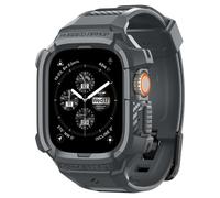 Spigen Rugged Armor Pro Conu pour Apple Watch Ultra 2/Apple Watch Ultra Coque avec bracelet de protection robuste en TPU pour Apple Watch Ultra