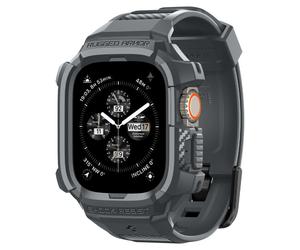 Spigen Rugged Armor Pro Conu pour Apple Watch Ultra 2/Apple Watch Ultra Coque avec bracelet de protection robuste en TPU pour Apple Watch Ultra