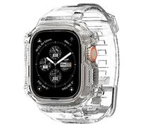 Bracelet Watch Ultra 3 - 49 mm/ Watch Ultra 2 - 49 mm/ Watch Ultra - 49 mm Spigen Coque robuste Rugged Armor Pro Spigen Transparent Transparent