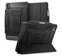 Spigen Rugged Armor Pro Coque Compatible avec iPad Pro 11 Pouces M5/M4 (2025-2024) [Rangement de Stylo] - Noir