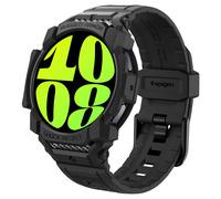 Spigen Rugged Armor Pro, matte black - Samsung Galaxy Watch7 (44mm)