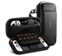 Spigen Rugged Armor Pro Coque Compatible avec Nintendo Switch OLED - Noir