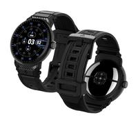 Spigen Rugged Band Bracelet pour Google Pixel Watch 5/4/3/2/1 41mm | Bracelet TPU flexible avec accents fibre de carbone et maintien Smart Lock pour modèles 2026/2025/2024 - Noir mat