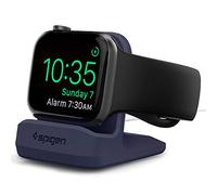 Spigen S350 Support de Charge Compatible avec Apple Watch Ultra 3/2/1, et Series 11 à 1(49/46/45/44/42/41/40mm) avec Base Stable antidérapante - Bleu Nuit