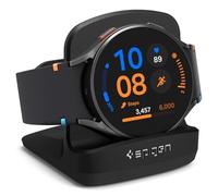 Spigen S352 Stations de Charge Compatible avec Galaxy Watch FE/4/4 Classic/3/Active - Noir