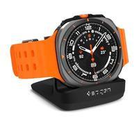 Spigen S353 Stations de Charge Compatible avec Samsung Galaxy Watch 8/7/6/5 44/40mm, Ultra 47mm, 8/6 Classic 47/46/43mm, 5 Pro 45mm Watch Stand - Noir