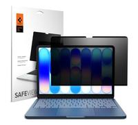 Spigen Safeview Protection d'écran [Lot de 1] pour MacBook Neo | Protection vie privée, Film magnétique amovible, Anti-traces, Résistant aux rayures