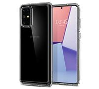 Spigen - Samsung Galaxy S20 Plus - Coque arrière Crystal Hybrid Clear Transparent