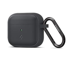 Spigen Silicone Fit Coque Compatible avec Airpods 3 (3ème Génération 2021) - Charcoal