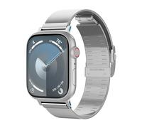 Spigen Sleek Link Bracelet en Metal Compatible avec Apple Watch Series 11/10 42mm, Series 9/8/7/6/5/4/SE 41/40mm - Argent