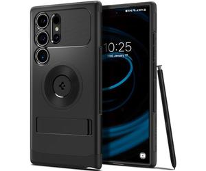 Spigen Slim Amor MagFit Coque Compatible avec Samsung Galaxy S24 Ultra 5G - Noir