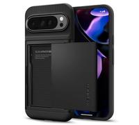 Spigen Slim Armor CS Coque [Porte-Cartes intégré] Compatible avec Google Pixel 9 Pro XL - Noir