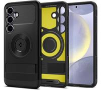 Spigen Slim Armor MagFit Coque Compatible avec Samsung Galaxy S24 Plus 5G - Noir