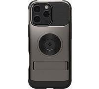 Spigen ACS08163 Coque Slim Armor pour iPhone 16 Pro avec MagFit avec MagSafe Gunmetal