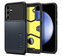 Coque pour Samsung Galaxy S23 FE - Spigen Slim Armor - Metal Slate