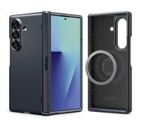 Spigen Slim Armor Pro MagFit Coque Compatible avec Samsung Galaxy Z Fold 7 - Ardoise Métallisée