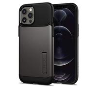 Spigen Slim Armor Protection décran Apple iPhone 12 Pro Max Gris