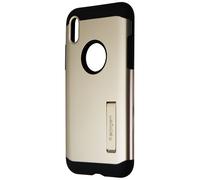 Spigen Slim Armure Tomber Protection Étui pour Apple IPHONE Xs / X - Champagne