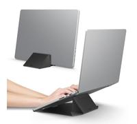 Spigen Slim Fold Support Ordinateur Portable [Dock Vertical] Design Origami Pliable, Ultra Fin & Antidérapant Compatible avec PC Portable MacBook Pro Air Neo M2 M3 M4 M5 13 14 15 16 Pouces et Plus