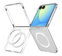 Spigen Spigen Coque AirSkin MagSafe Samsung Galaxy Z Flip 6 / Flip 7 FE Clear / White Blanc